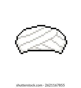 white head scarf pixel art