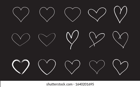 Watercolor Heart Outline Images Stock Photos Vectors Shutterstock
