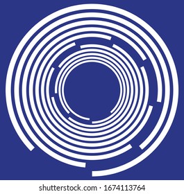 white helical, spiraling, curl and curly shape. spiral, twirl, swirl illustration. twine design element over single-color, monochrome background, backdrop. helix, volute