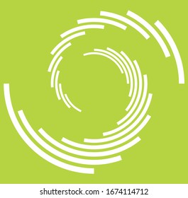 white helical, spiraling, curl and curly shape. spiral, twirl, swirl illustration. twine design element over single-color, monochrome background, backdrop. helix, volute
