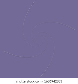 white helical, spiraling, curl and curly shape. spiral, twirl, swirl illustration. twine design element over single-color, monochrome background, backdrop. helix, volute