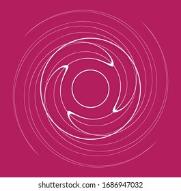 white helical, spiraling, curl and curly shape. spiral, twirl, swirl illustration. twine design element over single-color, monochrome background, backdrop. helix, volute