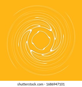 white helical, spiraling, curl and curly shape. spiral, twirl, swirl illustration. twine design element over single-color, monochrome background, backdrop. helix, volute