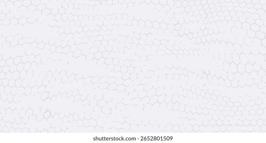 Hexágonos brancos, fundo geométrico, papel de parede padrão de favo de mel mínimo, ilustração de renderização 3d