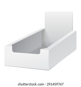 Caja Portátil Póquer Póquer Póquer En Blanco Muestra Los Productos En Fondo Blanco Aislados. Listo Para Su Diseño. Embalaje del producto. Vector EPS10 