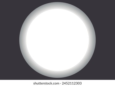 White hole background on black background.
