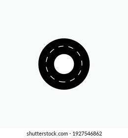 White hole. Space moon star astronomy eclipse abstract sun dark abstrak, vector, symbol, logo, icon, sign, Illustration Minimalist.