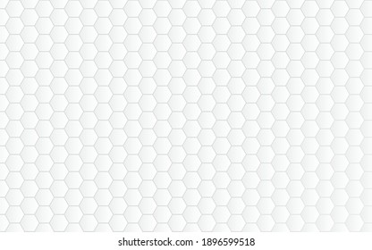 white honey comb polygonal background