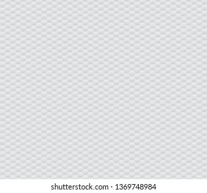 White honeycomb abstract seamless pattern vector
