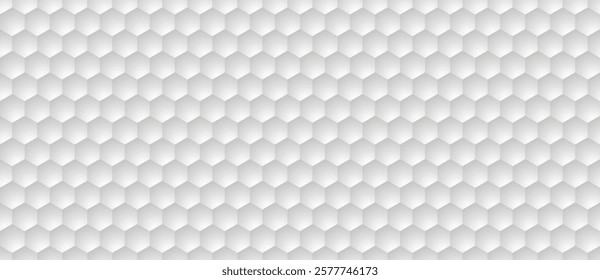 white honeycomb pattern background design