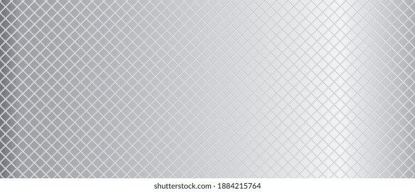 Fondo blanco horizontal de rayas 3D. Resumen Tejidos de rayas diagonales blancas y plateadas.Textura vectorial abstracta moderna en blanco. Resumen de tecnología de concepto futurista digital.Vector EPS10
