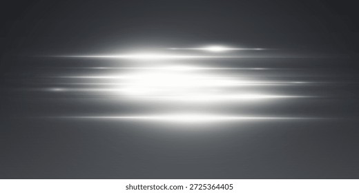 White horizontal light lines with glowing effects.