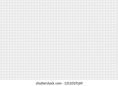 White horizontal seamless fiber texture. Modern volumetric pattern. Vector illustration