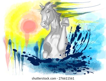 white horse 