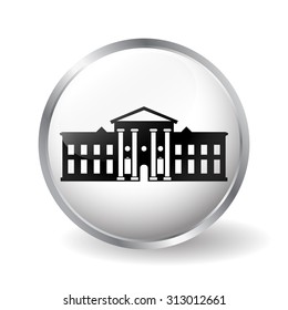 White House button vector