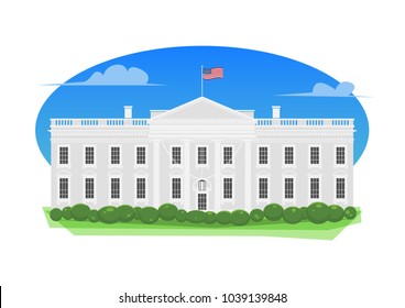 The White House illustration