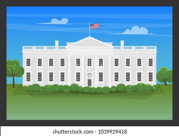 The White House illustration