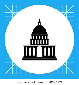 White House simple icon