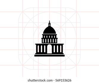 White House Simple Icon