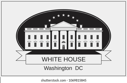 White House. Symbol of American architecture.