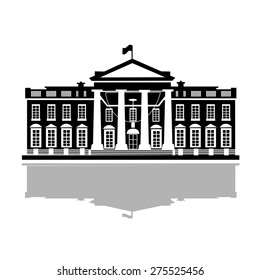 Similar Images, Stock Photos & Vectors of White House detailed vector