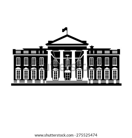 White House Vector Stock Vector (Royalty Free) 275525474 - Shutterstock