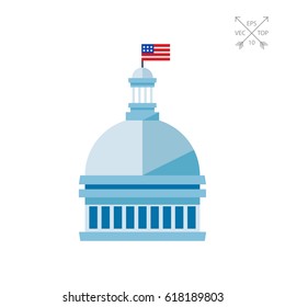 White House Vector Icon