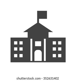 White, house, washington icon vector image.Can also be used for building and landmarks . Suitable for mobile apps, web apps and print media.