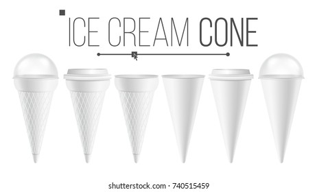 Download Ice Cream Cone Mockup Hd Stock Images Shutterstock