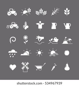 White icons of rural life