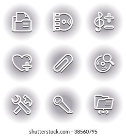 White icons for web 11