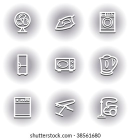White icons for web 18