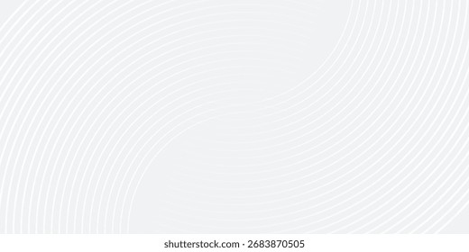 Ilustraciones blancas geométricas abstractas de fondo superponen la capa en el brillante moderno buen patrón de arte buen buen círculo agradable