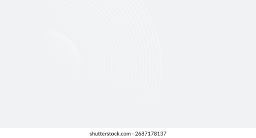 Ilustraciones blancas geométricas abstractas de fondo superponen la capa en el elemento de círculo brillante bueno agradable