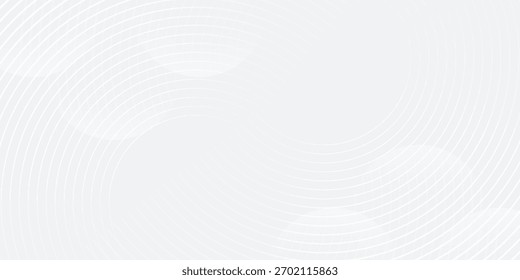 White illustrations geometric abstract background overlap layer on bright space with lines circle light art good nice