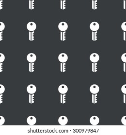 White image of key repeated on black background