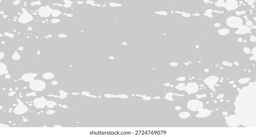 Tinta Branca ou Mancha de Pintura Isolada no Plano de Fundo Cinza