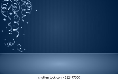 White invitation Card with Candy Cane and Golden Bow - Vector Illustration/ EPS 10.  Easy to edit. Perfect for invitations or announcements.