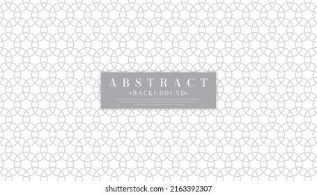 White Islamic background design. Arabic seamless pattern. Geometric Arabian ornament backdrop. Vector illustration of Muslim texture.