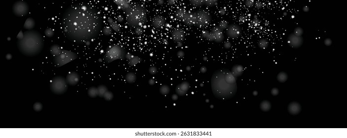 Diseño de fondo de nevada aislado blanco