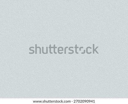 White jeans fabric texture. Denim cloth seamless pattern. Light cotton textile material background. Abstract background with white denim texture, vector illustration