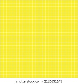 white joint lines between yellow color square patterns, vector
