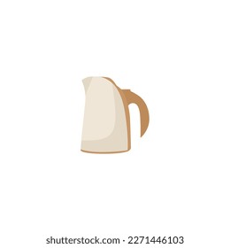 White jug with handle and handle with 'bread' written on it