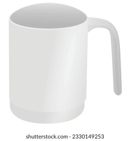 Bomba de cocina blanca. ilustración vectorial