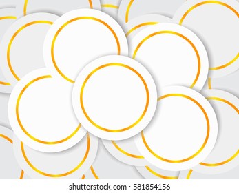 White label abstract background.Vector illustration