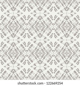 white lace on grey, clean and simple vector geometrical pattern, website background or fashionable textile, or holiday wrapping paper