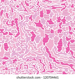White lace vector fabric seamless pattern