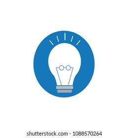 White Lamp icon.Vector