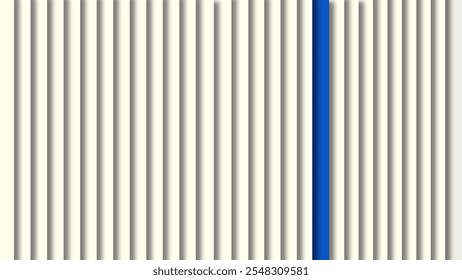 Capas blancas que destacan en un arreglo de arte Abstractas con una capa azul