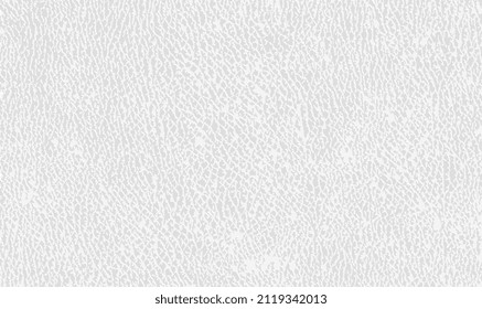 White leather texture background. Seamless light leather texture, detalised Vector background. Natural white skin textures. Luxury white leather texture background concept. Vector illustration EPS10. - Shutterstock ID 2119342013